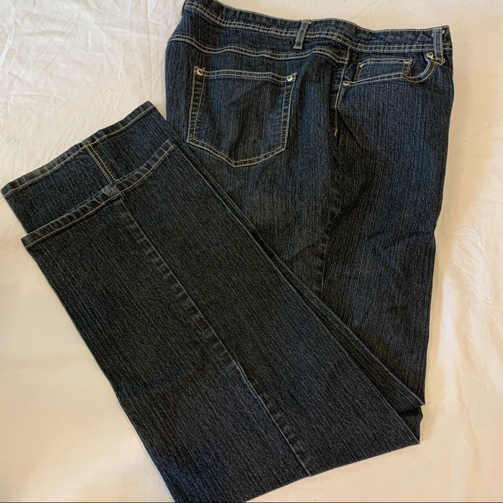 Ashley Stewart woman’s jeans, EUC, plus 18